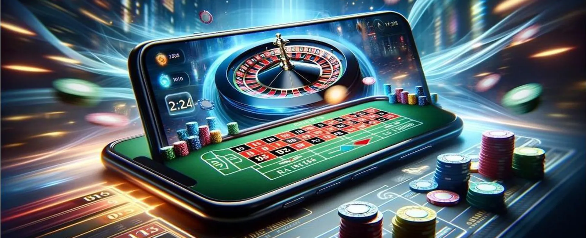 A lavish Kuya J Buffet spread with casino elements and Jilijili Casino branding